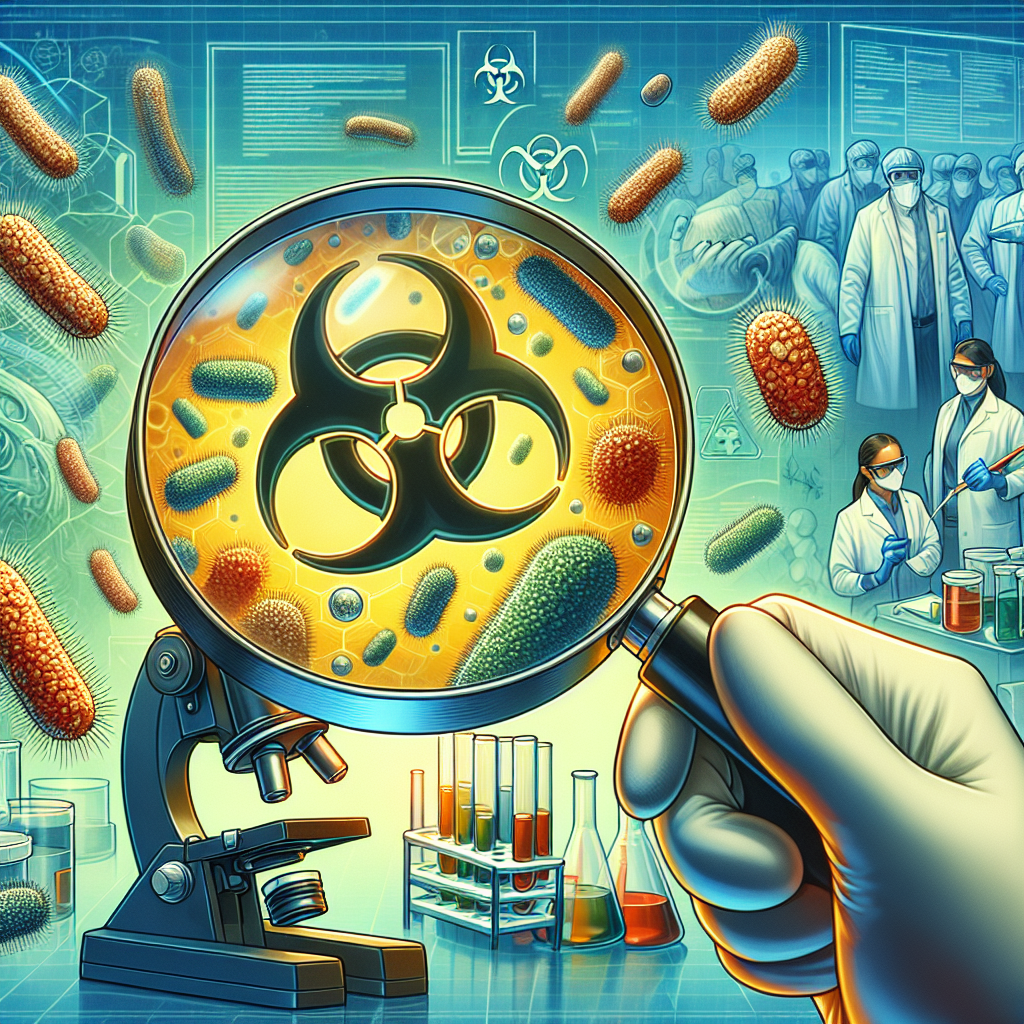 Create a detailed, realistic illustration based on the theme of the article titled 'The Arsenic Life Controversy: Retracting a Revolutionary Bacterium